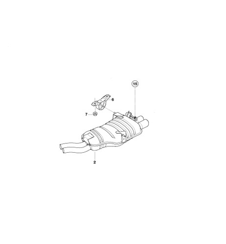 Bmw genuine rear - genuine,