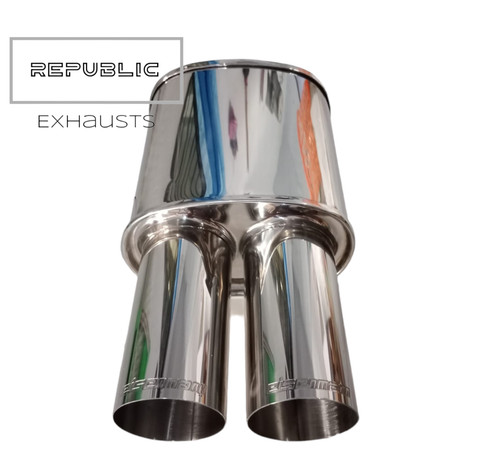 Custom backbox exhaust - custom,